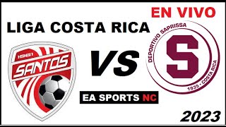 🔴Santos de Guapiles vs Deportivo Saprissa en vivo  Liga Apertura Costa Rica [upl. by Ahsenav755]