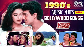 1990s Music Hits Bollywood Songs  Hindi 90s Hit Songs  Bollywood Romantic Songs  Video Jukebox [upl. by Ermina]