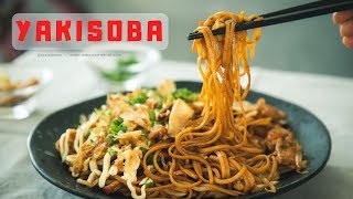 YAKISOBAㅣReceta facil de Yakisoba [upl. by Ahders]