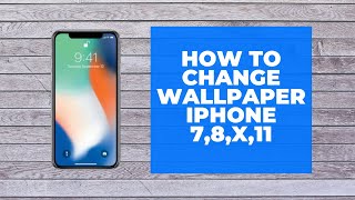 How to set wallpaper on an iphone [upl. by Harcourt]