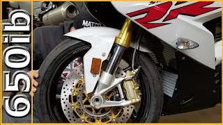 UPGRADING Brembo Rotors on 2018 BMW S1000RR [upl. by Hashim]