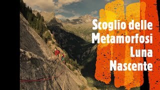 Luna Nascente  Val di Mello  scoglio delle metamorfosi  GoPro Video [upl. by Goldston679]