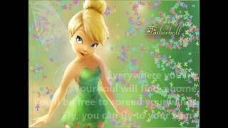 Tinkerbell Fly To Your Heart Lyric Video [upl. by Chapel222]