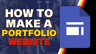 How to Use Google Sites to Make a Portfolio Easiest Way [upl. by Milburr]