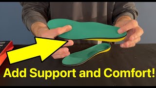 Spenco Polysorb Cross Trainer Insoles Review Superior Arch Support for Athletic Comfort [upl. by Salvadore]