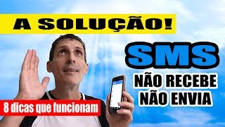 RESOLVIDO  CELULAR NÃO RECEBEENVIA SMS [upl. by Einaffets959]