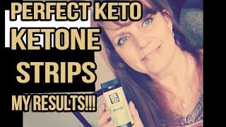 PERFECT KETO KETONE TEST STRIPS  MY RESULTS amp how it works [upl. by Dorrahs]