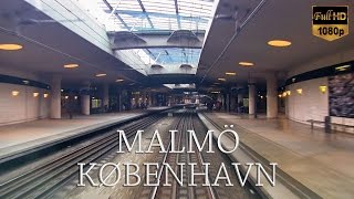 Train Drivers View Malmö to Copenhagen Part 1 of 2 [upl. by Lady50]