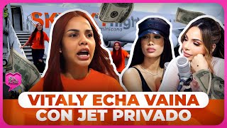 VITALY SÁNCHEZ LE ECHA VAINA A CARO Y SANDRA CON JET PRIVADO [upl. by Diao]