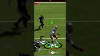 Ickey is such a tank madden24 clip games gaming mut24 mut madden nfl shorts short cincy [upl. by Attolrac]