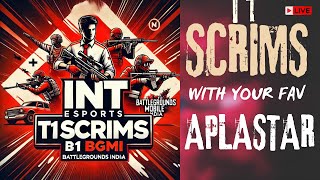 HINDI BGMI T 1 PAID SHOWDOWN  ORGANISED BY INT ESPORTS WITH YOUR FAV CASTER APLASTAR bgmiscrims [upl. by Tillinger282]