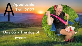 Appalachian Trail Thru Hike 2023  Day 63  The day of events [upl. by Paulsen498]