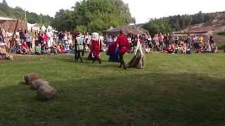 Medieval dance Saltarello Mittelalter Tanz Saltarello Medieval danza Saltarello [upl. by Kettie]