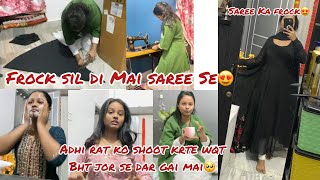 dailyvlog Day35365 Itna pyara Frock sil li mai😍🫠Phuphoo k bete k demand pr🤫aj mai bht dar gai🥺 [upl. by Goldin340]