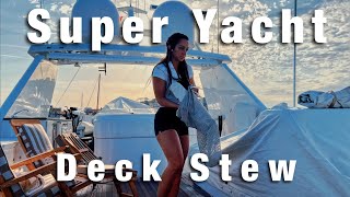 Day in the life of a Super Yacht DeckStew [upl. by Muhcan]