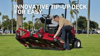 Toro Groundsmaster 32003300 OutFront Rotary Mower English [upl. by Yelbmik]