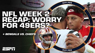 NFL WEEK 2 RECAP Which 20 teams are legit Worried about Ravens amp 49ers  SVPod [upl. by Gracie548]