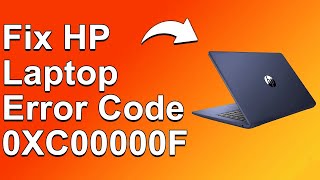 How To Fix The HP Laptop Error Code 0XC00000F  Meaning Causes amp Solutions Proven Fix [upl. by Aihsile]