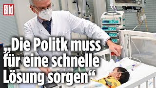 KinderKliniken am Limit Das RSVirus rollt über Deutschland [upl. by Ethbinium46]