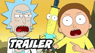 Rick and Morty Trailer  Season 4 Episodes Explained [upl. by Ilysa]