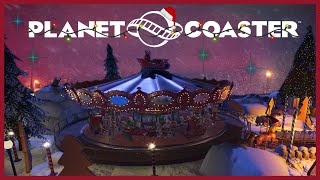 Christmas Theme Park Christmas Carousel [upl. by Gerlac632]