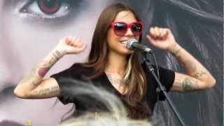 Christina Perri  A Thousand Years Live from Tent City 2012 [upl. by Dibbell]