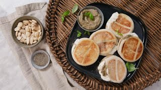 La ricetta delle tigelle con stracchino e pesto di melanzane pronte in 20 minuti [upl. by Straub435]