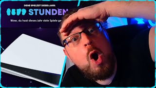 Wie viele Stunden habe ich Playstation 5 gespielt Playstation Wrap Up und du so [upl. by Neleb467]