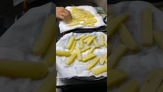 বাড়িতেই French Fries🍟 বানানোর প্রচেষ্টা 🥲shorts food recipe homemade viralvideo [upl. by Aztiray]