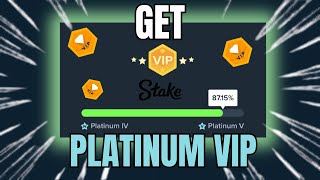 BEST FREE WAGER STRATEGY TO GET PLATINUM VIP ON STAKE [upl. by Finn695]