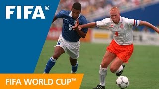 Netherlands 23 Brazil  1994 World Cup  Match Highlights [upl. by Ennovihc]