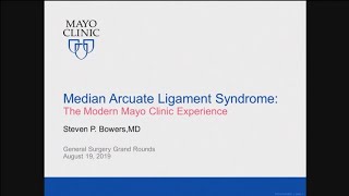 Median Arcuate Ligament Syndrome by Steve P Bowers MD  Preview [upl. by Annet]