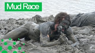 FancyDress Competitors Get Filthy in the Annual Maldon Mud Race [upl. by Baird646]