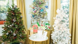 How To  DIY Christmas Tree Decorating Trends  Hallmark Channel [upl. by Aivilys]