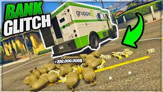 BANK GLITCH wieder da 😱 ohne alles GTA 5 MONEY GLITCH [upl. by Michal]