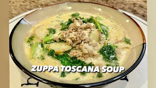 My version of Zuppa Toscana Soup  A popular Olive Garden Soup  Easy Recipe [upl. by Glanville]