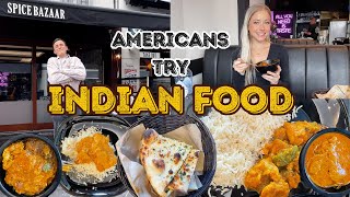 Trying Indian Food for the First Time Ever [upl. by Hare771]