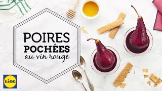 Poires pochées au vin rouge [upl. by Hadden]