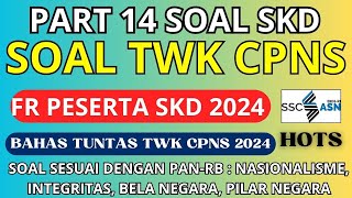 SOAL TWK CPNS 2024 PART 14 [upl. by Bresee]