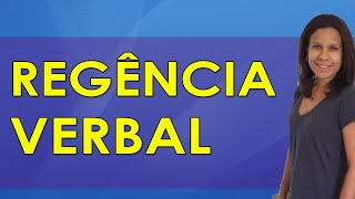 Português para Concursos  Regência Verbal [upl. by Nnylaehs]