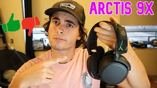 SteelSeries Arctis 9X HONEST REVIEW 1 Year Later [upl. by Eekorehc]