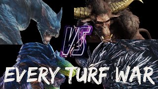 Monster Hunter World Iceborne Every Turf War [upl. by Rehpotsrihc558]