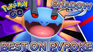 THE BEST TEAM ON PVPOKE SHADOW SWAMPERT TAKES ON THE OPEN GREAT LEAGUE  GO BATTLE LEAGUE [upl. by Notak213]