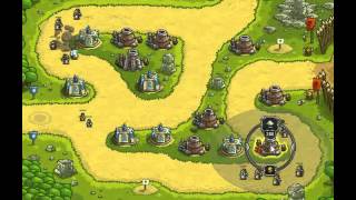 Kingdom Rush Level 14 Iron Challenge Walkthrough [upl. by Pepi594]