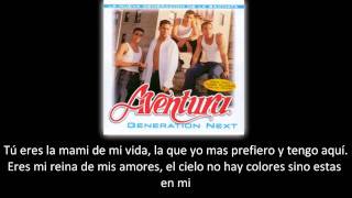 Aventura  La novelita lyric  letra [upl. by Jephthah]