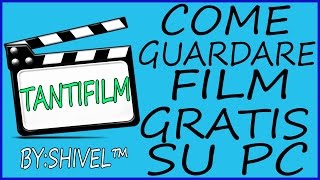 COME GUARDARE FILM GRATIS TANTIFILM [upl. by Ayamat]