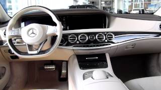 2015 MercedesBenz SClass S350 Bluetec 4Matic AMG Detailed Exterior Interior Review [upl. by Ludba54]