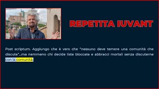 Messaggio di Beppe Grillo a tutta la comunità del Movimento 5 Stelle  5 settembre 2024 [upl. by Anina697]