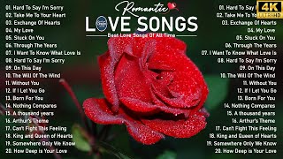 Top 100 Classic Love Songs  Best Romantic Love Songs Of 80s and 90s [upl. by Nosyla]