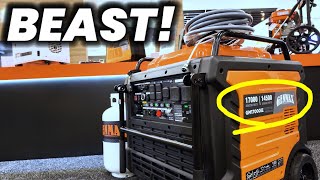 NEW Ultra Large Inverter Generator  Genmax 17000 Watt beast and more EFI units [upl. by Ardnaik710]